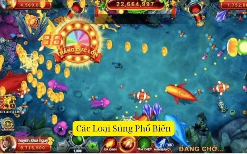 Các loại súng phổ biến