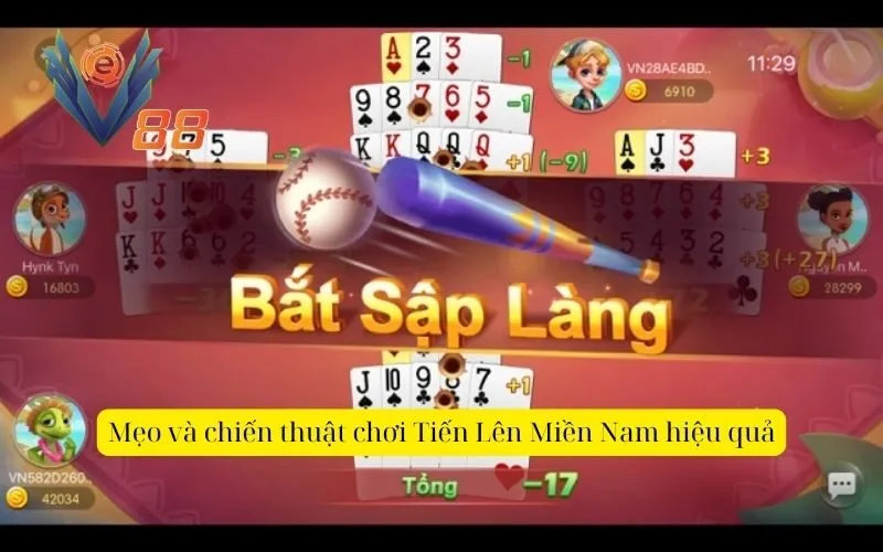 Mẹo và chiến thuật chơi Tiến Lên Miền Nam hiệu quả